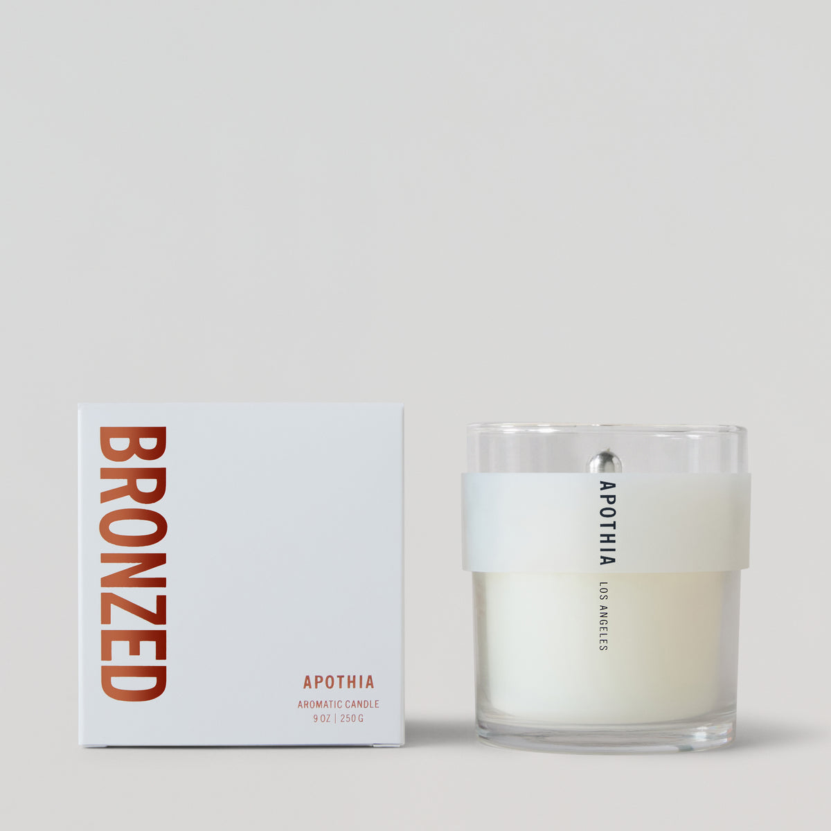 Apothia Bronzed Candle | Luxurious Scent