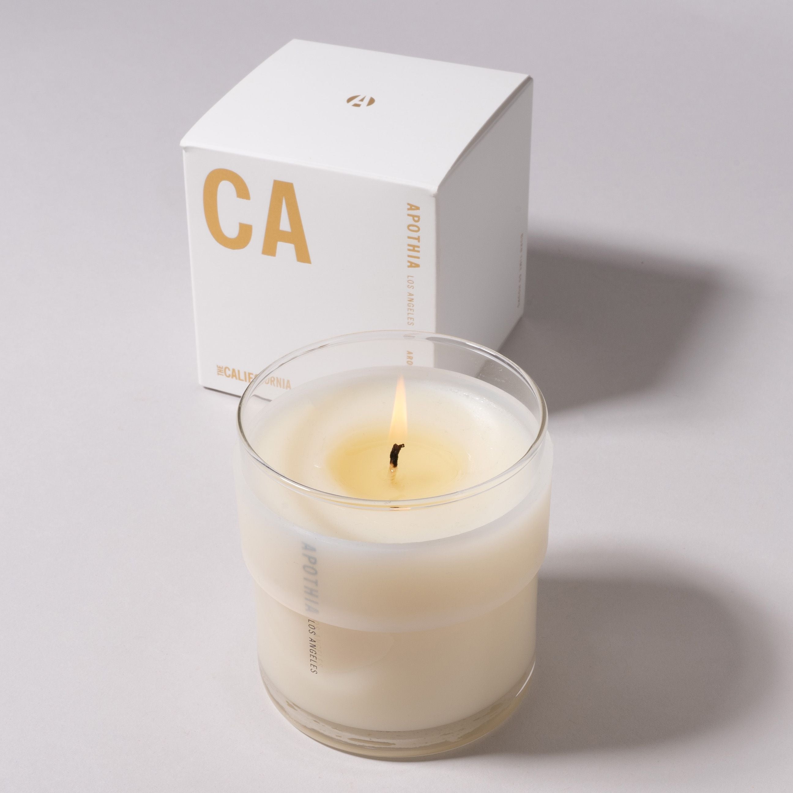 THE CALIFORNIA | Exotic White Flowers x Vibrant Green Leaves | Candle