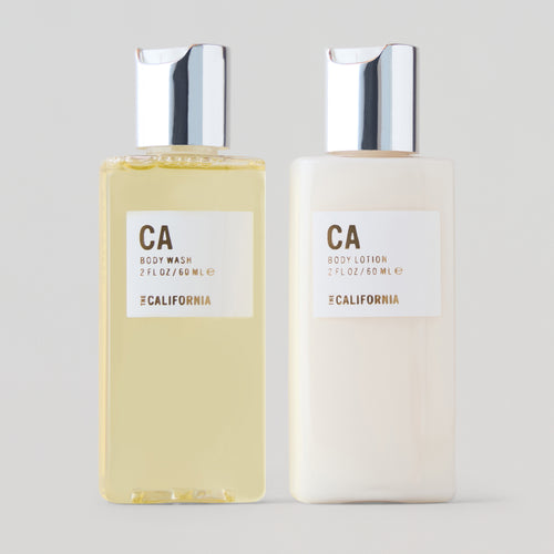 CALIFORNIA Wash + Lotion Travel Set
