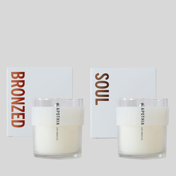 BRONZED + SOUL Candle Duo