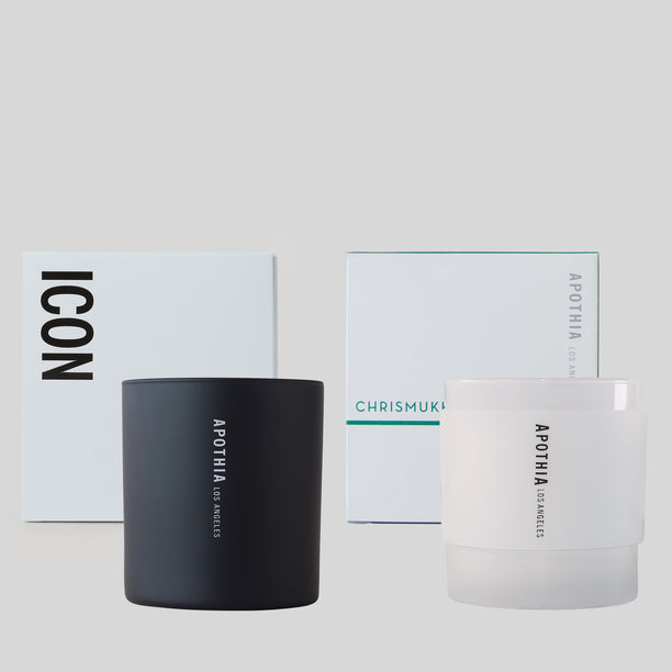 ICON + CHRISMUKKAH Candle Duo