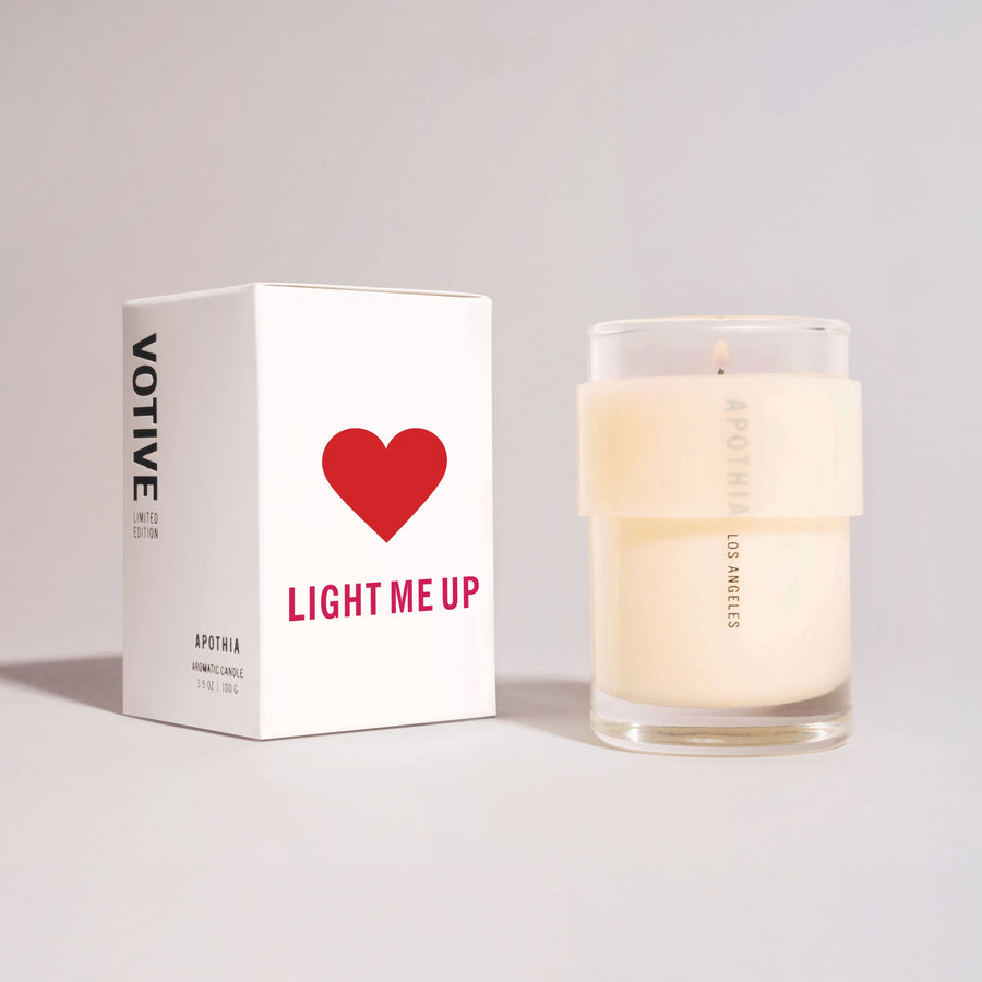 Limited Edition Votive Candle LIGHT ME UP