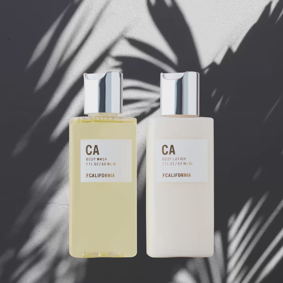 CALIFORNIA | Wash & Lotion Travel Set