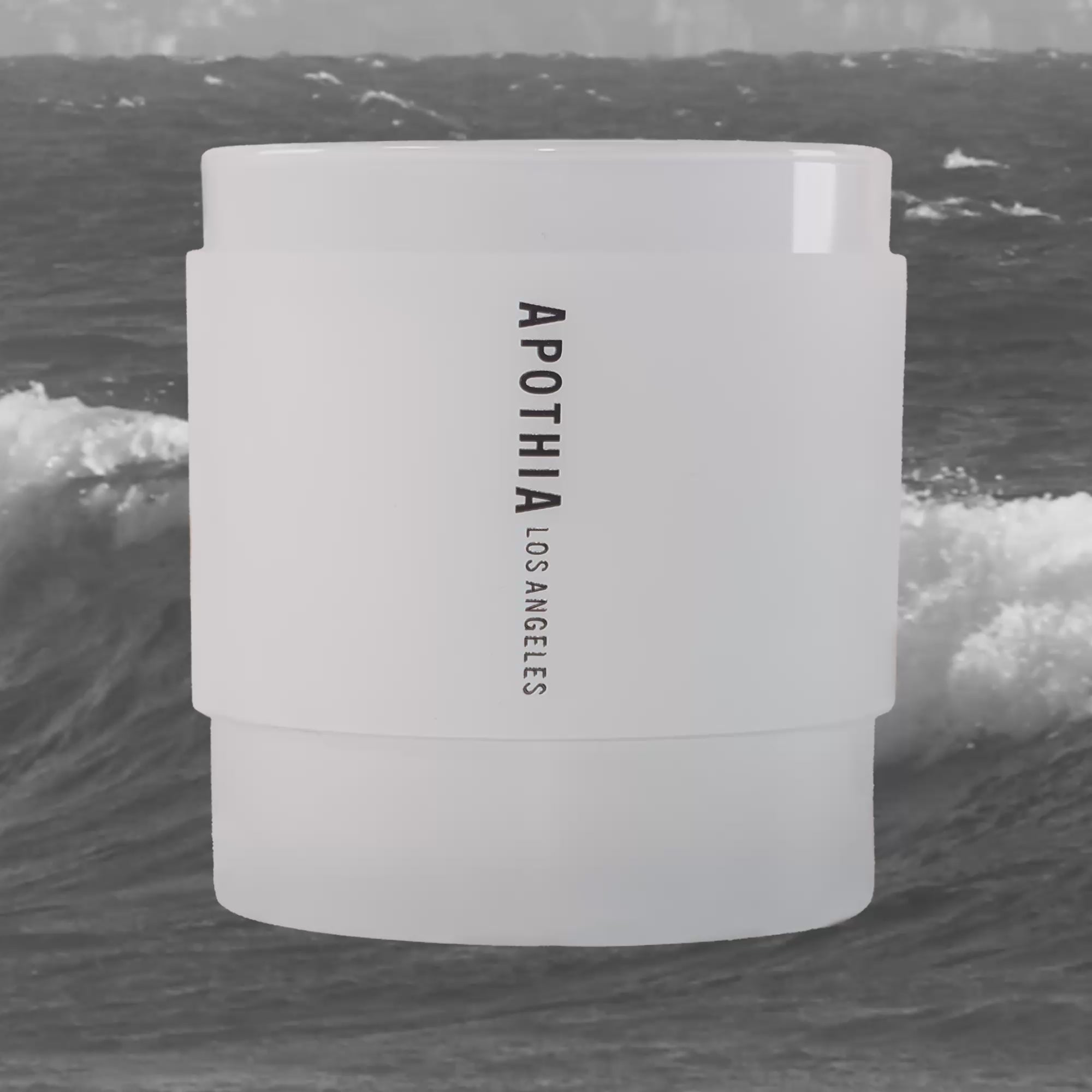 APOTHIA LOS ANGELES アポーシア WAVE Apothia Wave Candle | Refreshing Scent