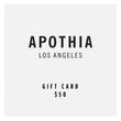 Apothia $50 gift card