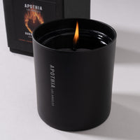 BURNING LOVE | Leather x Sweet Incense | Candle