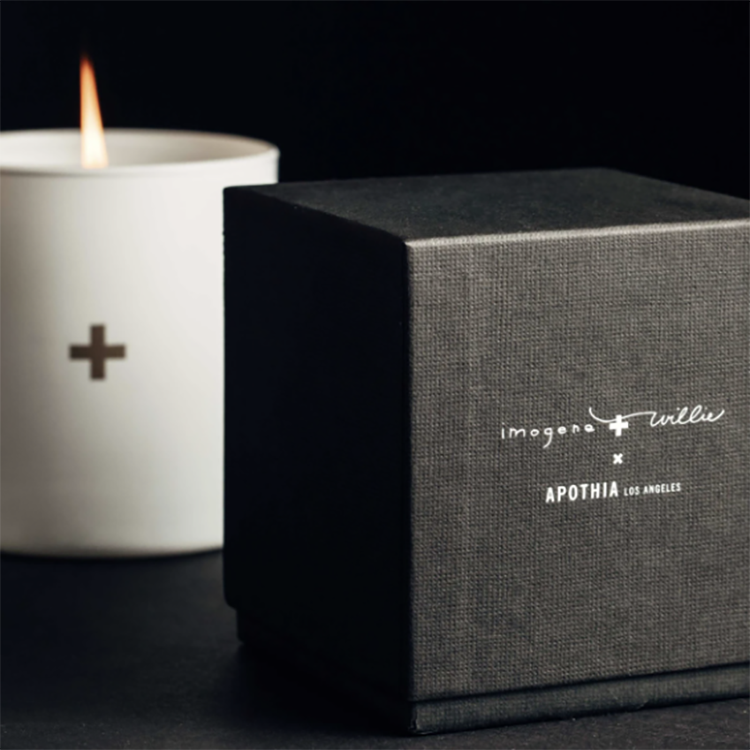 Imogene + Willie x Apothia | the plus candle no. 2